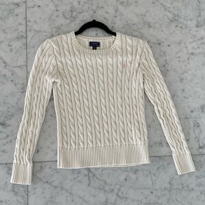 Ralph Lauren Cable-Knit Cotton Sweater